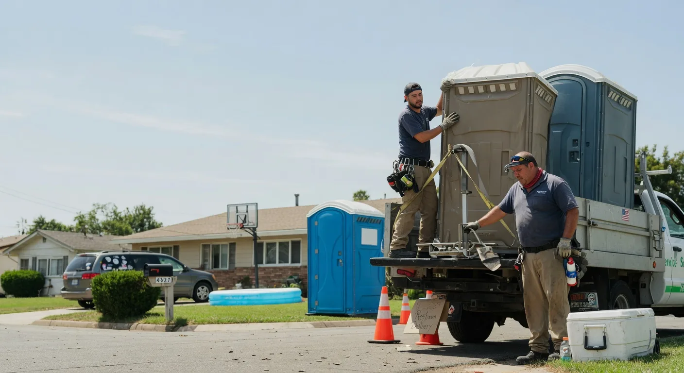 Porta Potty Rental in Rochert, MN near me